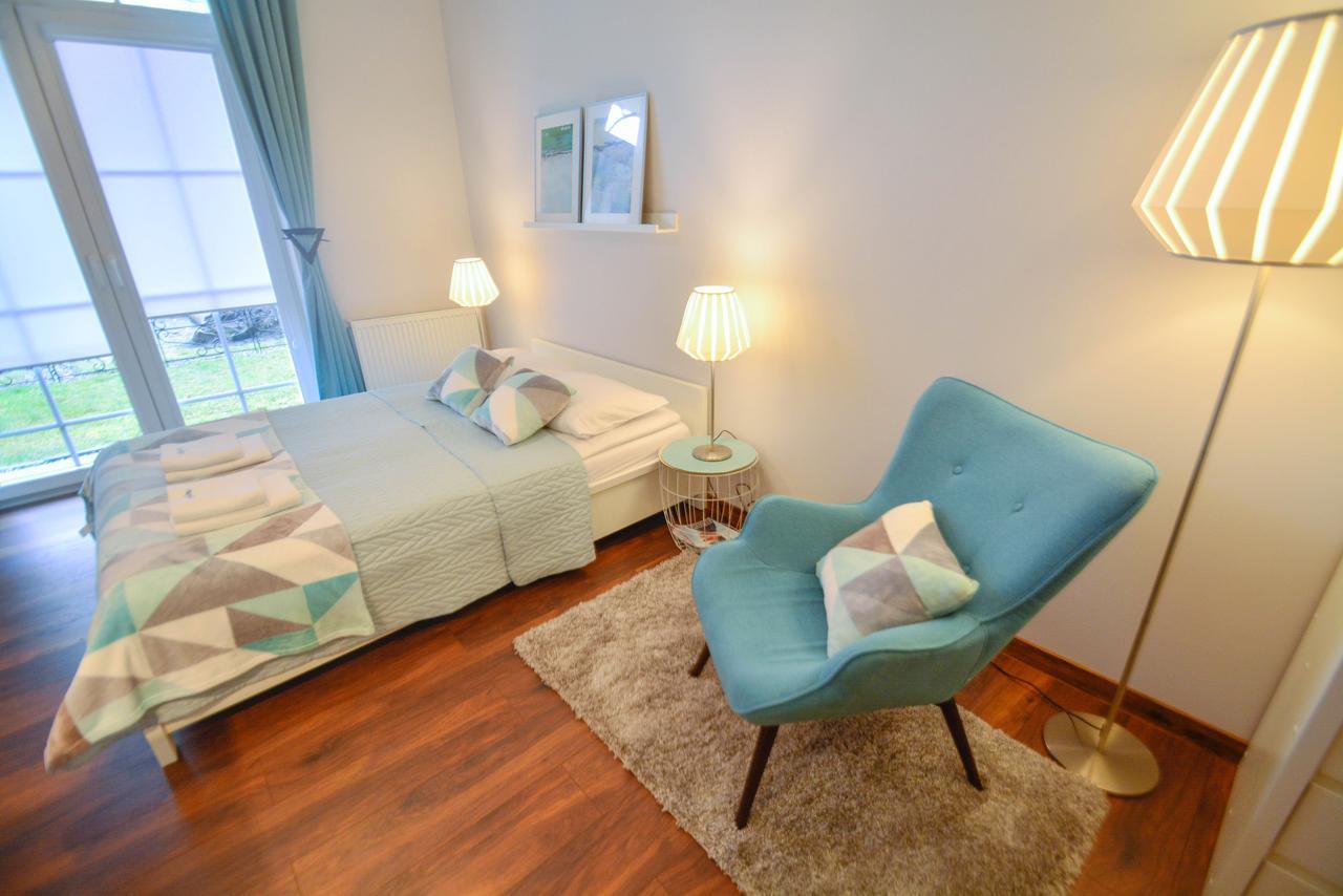 Korona Piastow - Apartamenty Na Wyspie - Parking - Taras Свіноуйсьце Екстер'єр фото